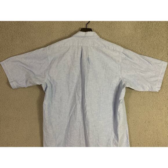 Disney World Pop Century Men's Blue Button-Down Employee Shirt 2XL Casual Travel - Picture 10 of 10